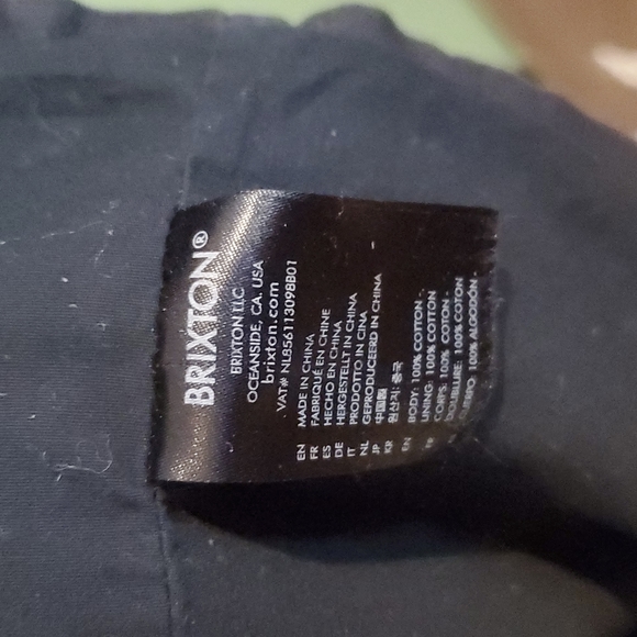 Brixton Mast LT Jacket, Large, Black - Picture 4 of 5